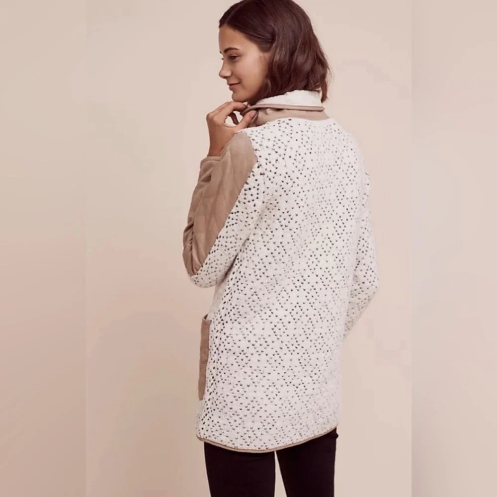 Anthropologie lake placid sweater jacket size S - Picture 4 of 12